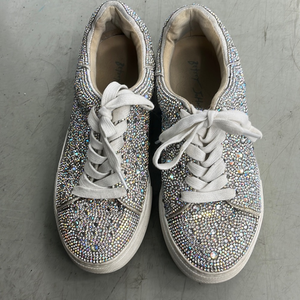 Betsy Johnson Sparkly Sneakers